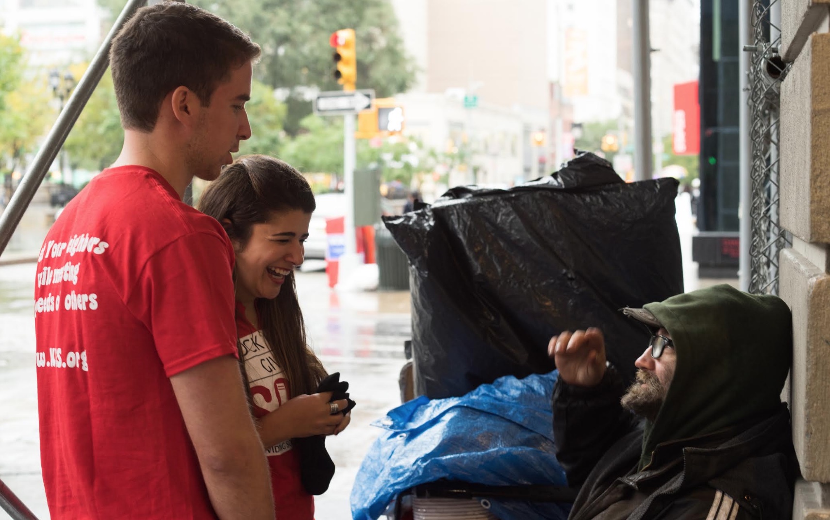 Tablet: The Collegiate Sock Fairy Who Warms the Feet of New York's Homeless