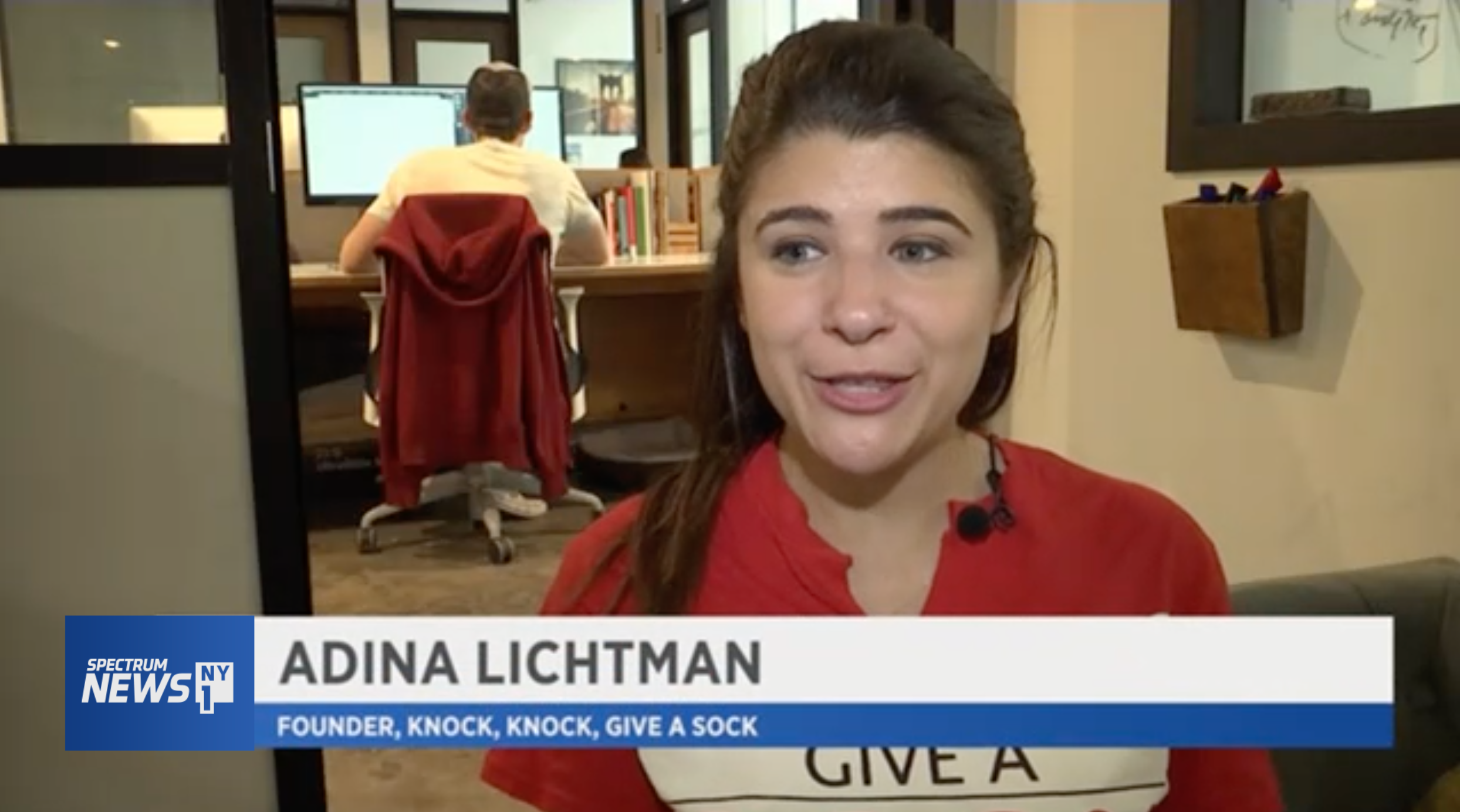 For This Activist, All it Takes is a 'Knock' to Donate Socks to Homeless New Yorkers